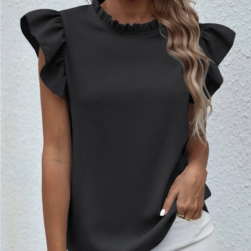 Black dress top